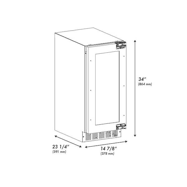 ZLINE Kitchen and Bath Autograph Edition Touchstone 15 in. 75 lb