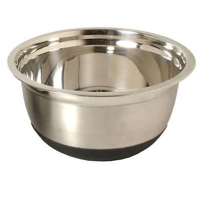 4 qt. Stainless Steel Mixing Bowl with Silicone Base