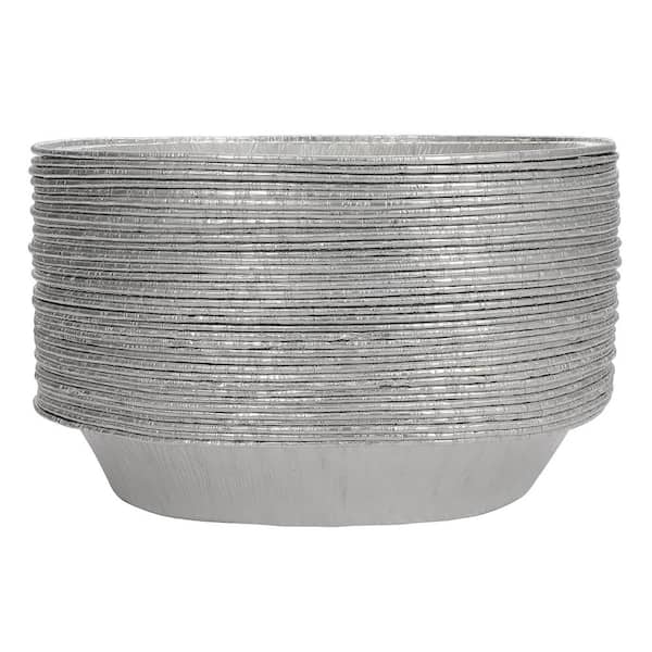 9 in. Aluminum Foil Pie Pans (10-Pack) Heavy Duty Disposable Baking Tins for Pies, Quiches, and Tarts