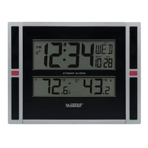 11 in. WWVB Digital Clock with Temperature