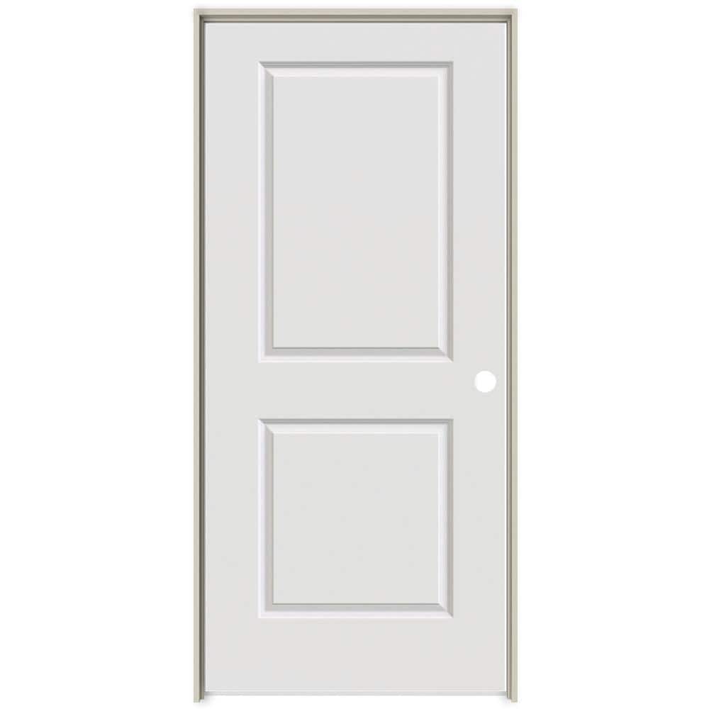 MMI DOOR 34 in. x 80 in. Smooth Carrara Left-Hand Solid Core