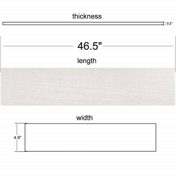 Art3d Stone Gray Peel and Stick Wood Plank for Wall Self-Adhesive Wood Wall  Panel for Living Room (16 sq. ft./Box) A15hd502 - The Home Depot