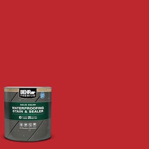 1 qt. #P150-7 Flirt Alert Solid Color Waterproofing Exterior Wood Stain and Sealer