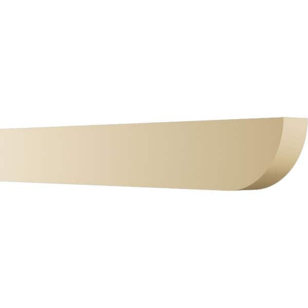 Ekena Millwork Standard Durham 3 in. W x 6 in. H x 42 in. D Signature Urethane Rafter Tail Outlooker