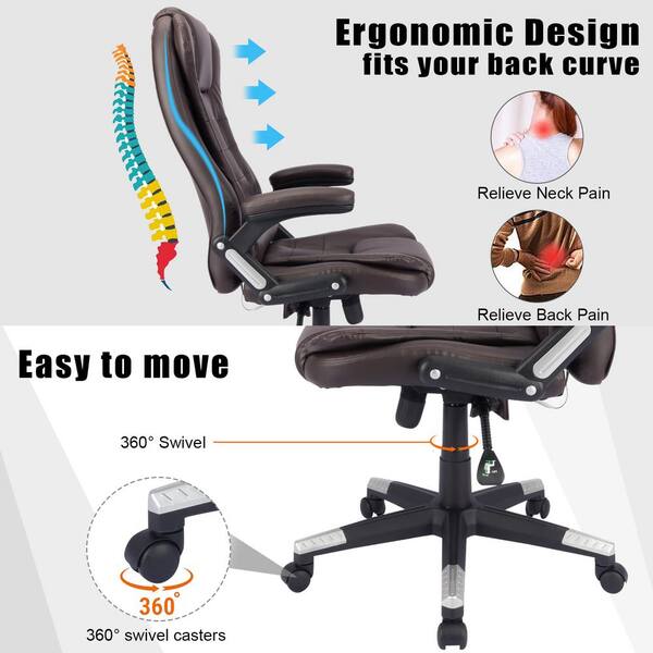 ergonomically designed chair