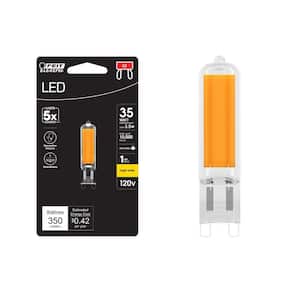 35-Watt Equivalent Bright White (3000K) T4 G9 Bi-Pin Base Decorative LED Light Bulb