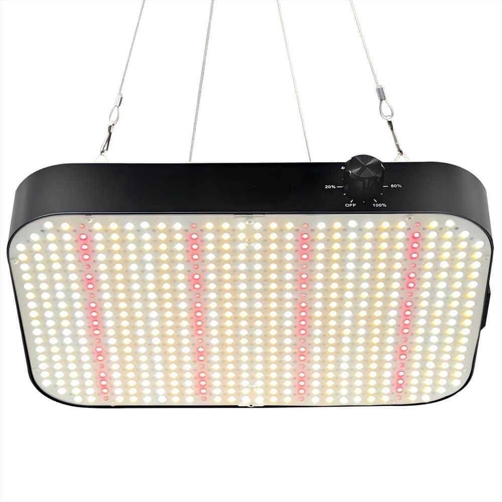 65 W LED Grow Light Dimmable, Hanging Seed Starting Seedlings Vegetable Growing Lamps, Built-in Fan price history on PriceWatchPro