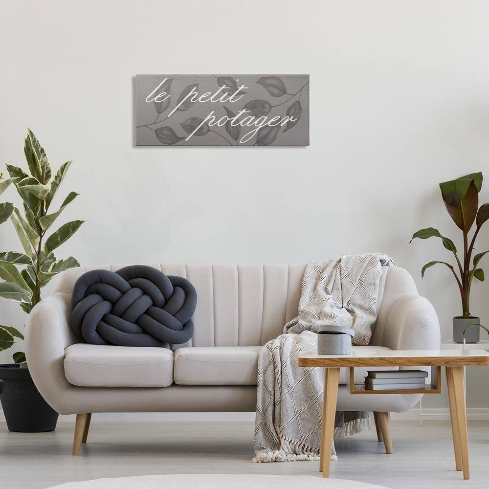 Little Vegetable Garden by Lil' Rue Unframed Typography Graphic Art Print 13 in. x 30 in. price history on PriceWatchPro