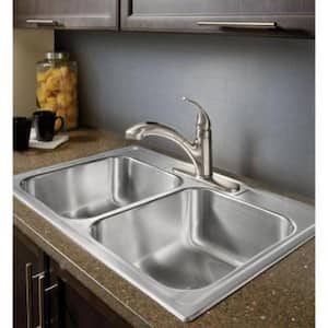 Integra Single-Handle Pull-Out Sprayer Kitchen Faucet with Power Clean in Spot Resist Stainless