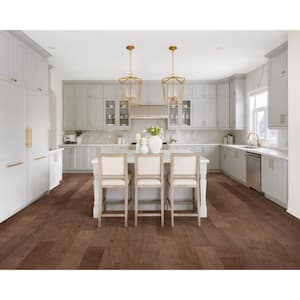 Jackson Birch 3/8 in. T x 6.5 in. W Tongue and Groove Light Distressed Engineered Hardwood Flooring (43.58 sq. ft./case)