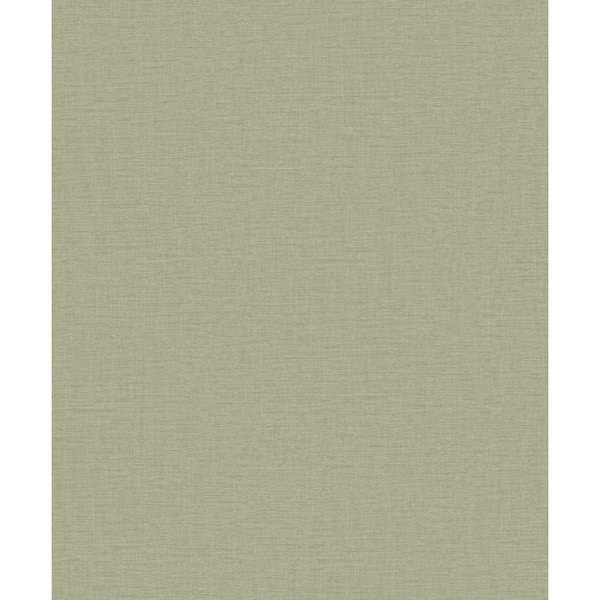 Llewelyn-Bowen Off The Wall Olive Green Nuance Plain Texture Matte Finish Non-Pasted Non-Woven Wallpaper Roll