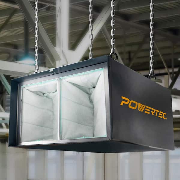 Powertec air filtration system discount