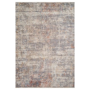 Albany 3 X 6 Gray Oriental Runner Rug