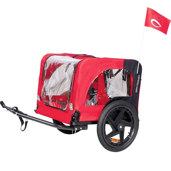 Tunearary 175 cu. ft. Fabric Bicycle Trailer Collapsible Garden
