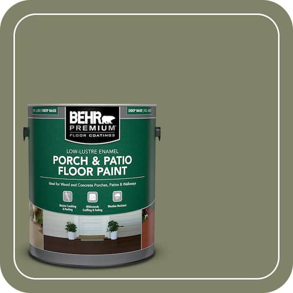 1 gal. #S380-6 Ecological Low-Lustre Enamel Interior/Exterior Porch and Patio Floor Paint
