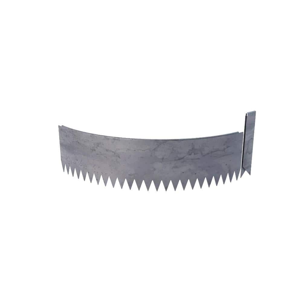 6 in. x 2 ft. 90° Radial Sharp Curve  Steel Hammer-In Landscape Edging,  1-Pack price history on PriceWatchPro