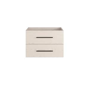 Napa 30 in. W x 22 in. D x 21 in. H Single Sink Bath Vanity Cabinet without Top in Natural Oak, Wall Mounted