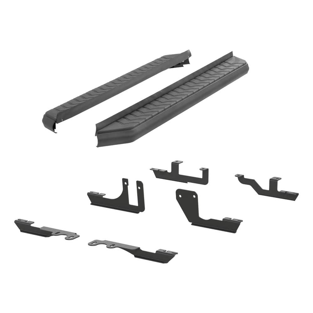 AeroTread 5 x 76-Inch Black Stainless SUV Running Boards, Select Chevrolet Traverse, GMC Acadia price history on PriceWatchPro