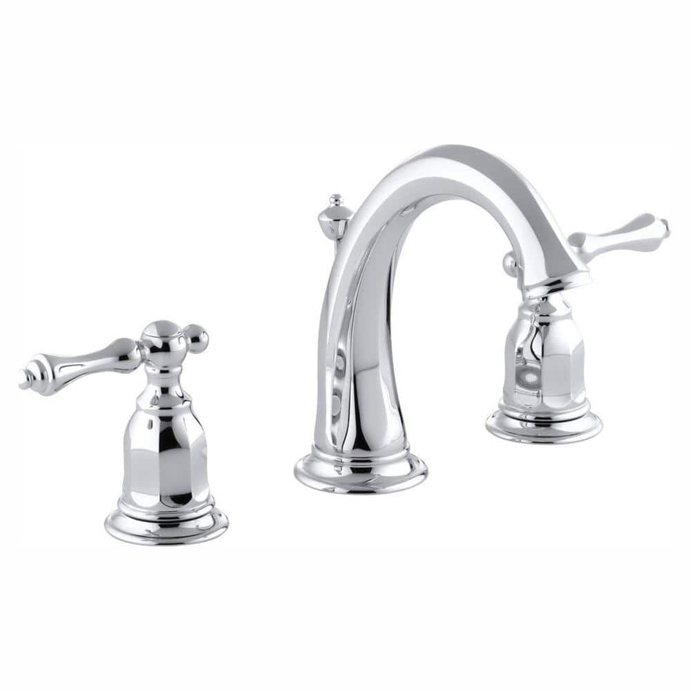 KOHLER Kelston 8 in. Widespread 2-Handle Low-Arc Water-Saving