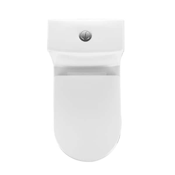 Liberty Dual-Flush Round One-Piece Toilet (Seat Included)