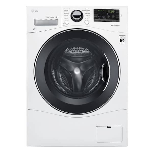 LG 2.3 cu. ft. White Compact All-in-One Front Load Washer and Electric Ventless Dryer Combo