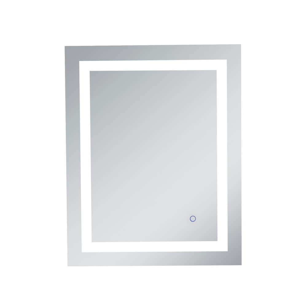 Timeless 24 in. W x 30 in. H Framed Rectangular LED Light Bathroom Vanity M