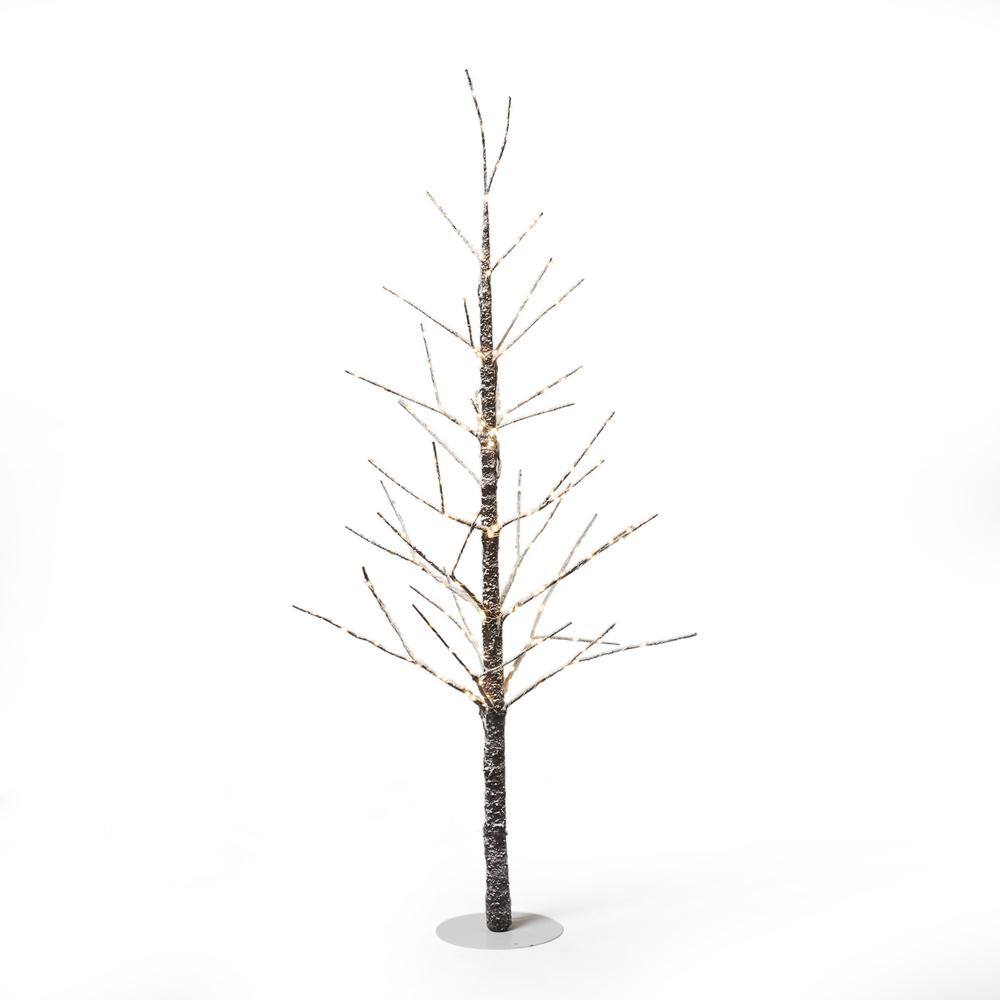 Holiday Twig LED 48 in. x 16 in. Metal Outdoor Decorative Christmas Tree Ar