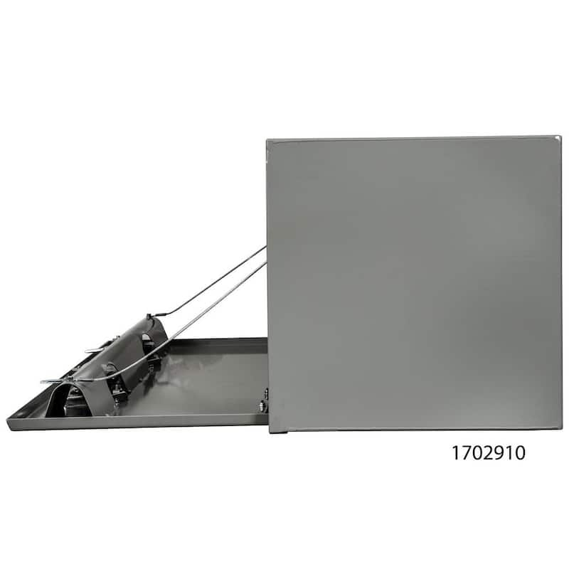 18 in. x 18 in. x 48 in. Primed Steel Underbody Truck Tool Box