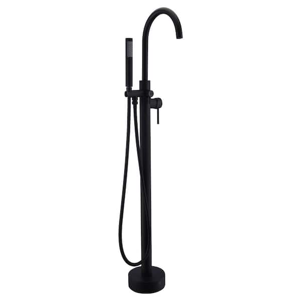 Gazelle Series Freestanding Bathtub Faucet in Oil Rubbed Bronze with 2-Handle