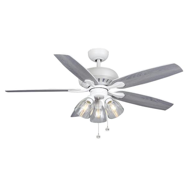 House of Hampton® Damori 52'' Ceiling Fan with Light Kit & Reviews