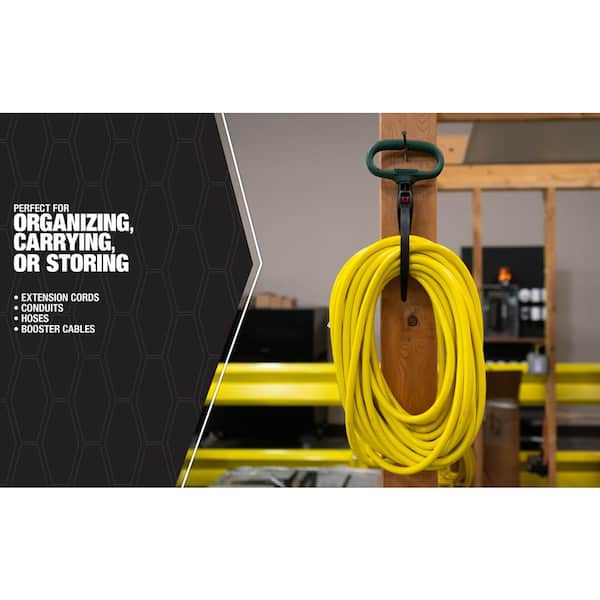 Southwire 2 in. Reusable Heavy-Duty Clamp Cable Tie in Green
