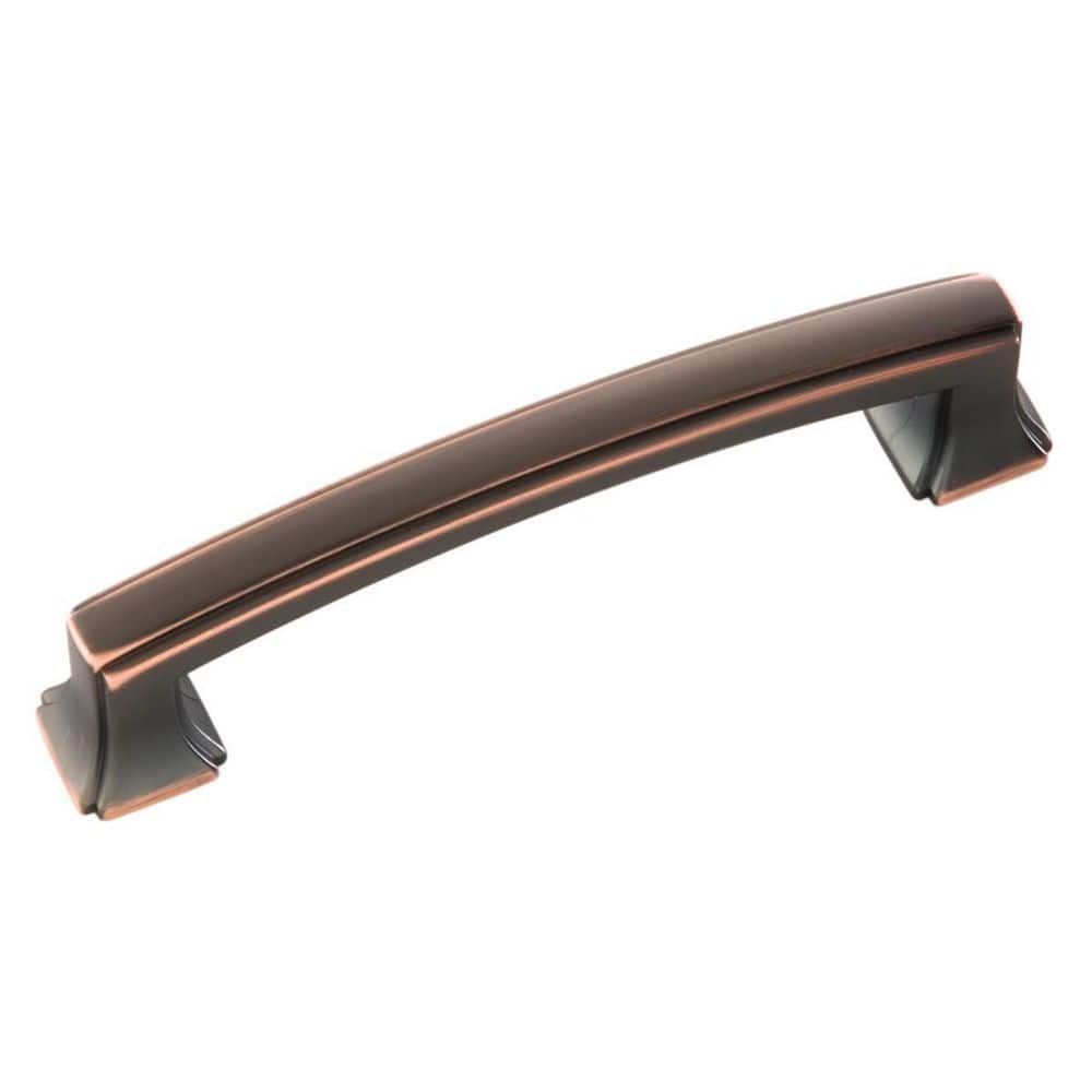 Oil-Rubbed Bronze Modern Cabinet Drawer Pulls, 10-Pack