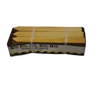 1 in. x 2 in. x 1 ft. Grade Pine Stakes (Actual: 0.562 in. x 1.375 in. x 11.5 in.) (12-Pack)
