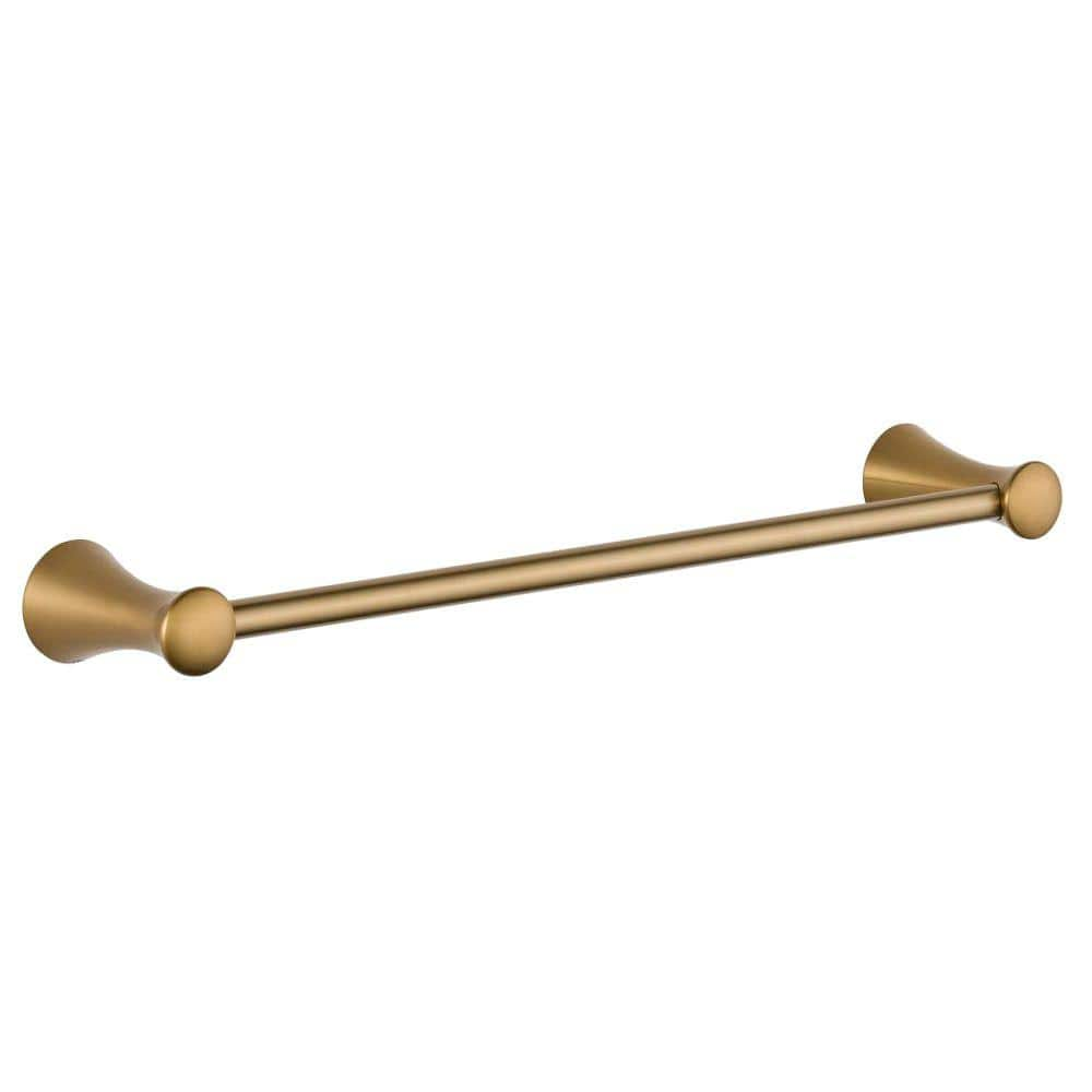 UPC 034449658324 product image for Lahara 18 in. Wall Mount Towel Bar Bath Hardware Accessory in Champagne Bronze | upcitemdb.com