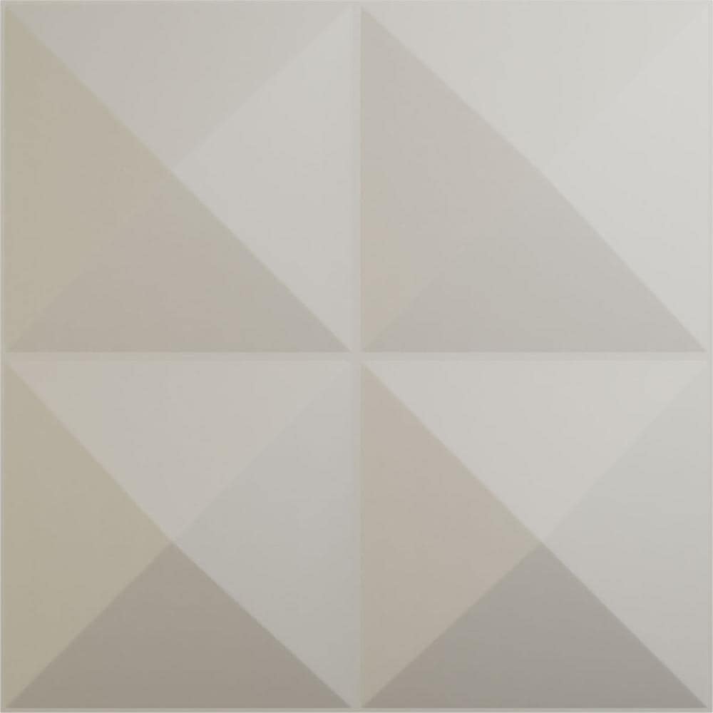 11-7/8 in. W x 11-7/8 in. H Tirana EnduraWall Decorative 3D Wall Panel, Satin Blossom White (12-Pack for 11.76 Sq.Ft.) price history on PriceWatchPro