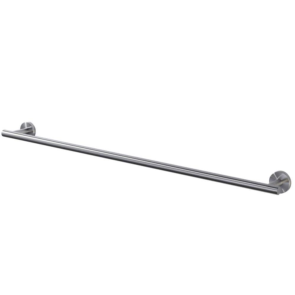 Brushed Nickel Stainless Steel 32" Wall Mounted Double Towel Bar
