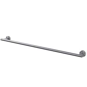 32 in. Stainless Steel Wall Mounted Towel Bar in Brushed Nickel