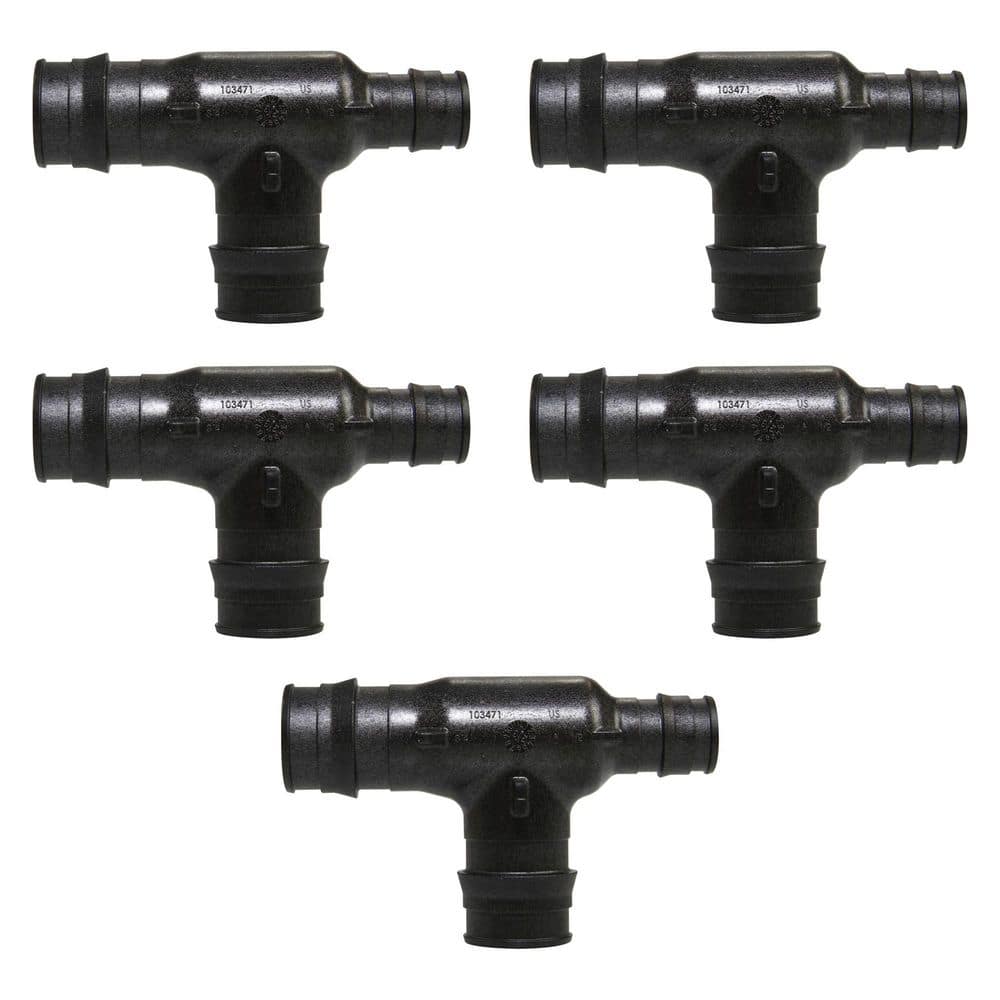 ProPEX 3/4 in. x 1/2 in. x 3/4 in. PEX-A Expansion Barb Engineered Polymer Reducing Tee (5-Pack) price history on PriceWatchPro