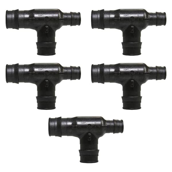 ProPEX 3/4 in. x 1/2 in. x 3/4 in. PEX-A Expansion Barb Engineered Polymer Reducing Tee (5-Pack)