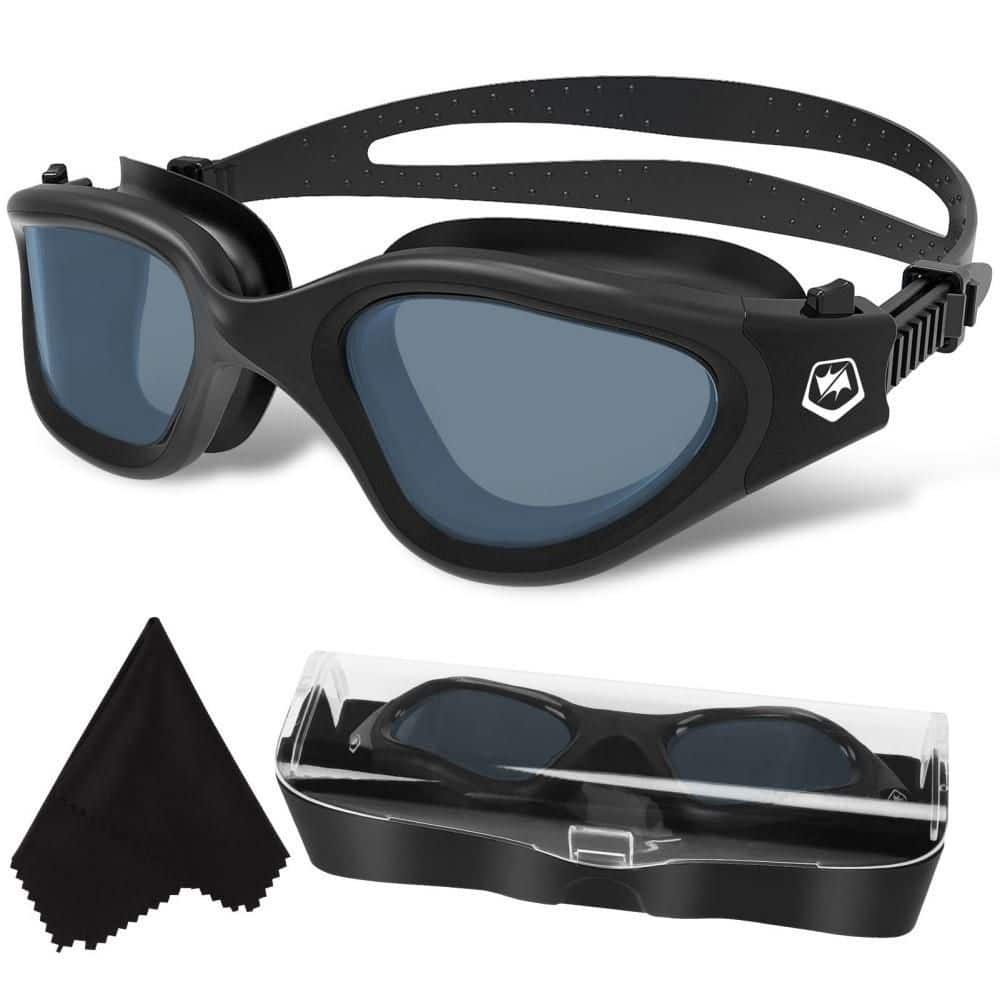 Adult Teenager Polarized Swim Goggles, Anti-Fog UV Protection Leakproof Swim Gear, Full Silicone Frame Swimming Goggles price history on PriceWatchPro