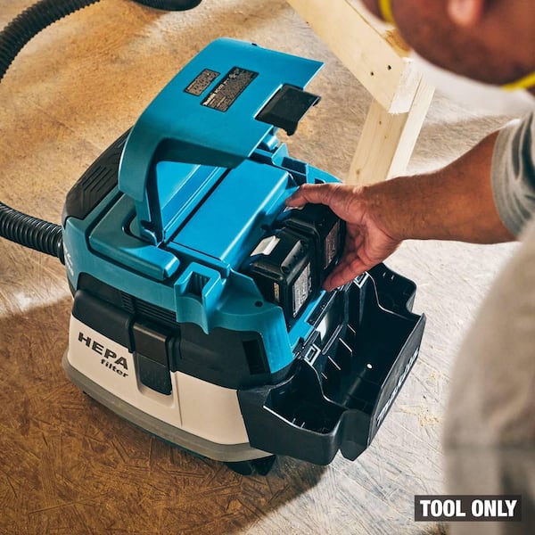 Makita 18V X2 LXT (36V) Brushless Cordless 2.1 Gal. HEPA Filter