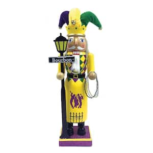 Santa's Workshop 14 inch Mardi Gras Tree, Purple