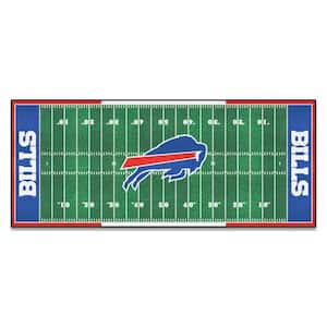 Buffalo Bills 3 ft. x 6 ft. Football Field Rug Runner Rug