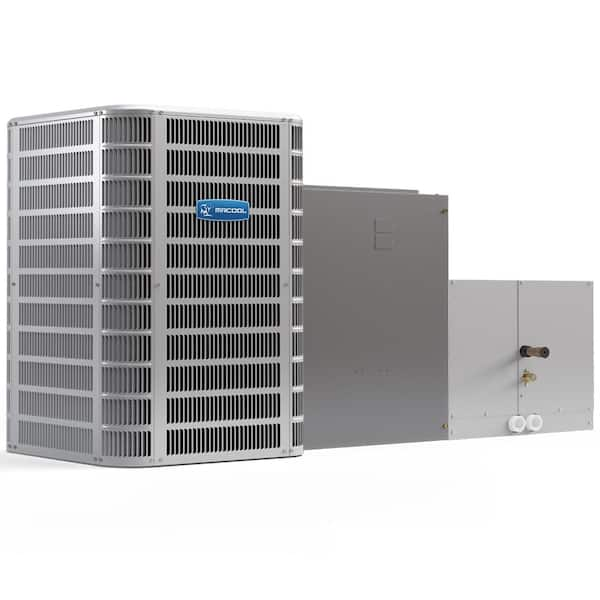 Mrcool 3 Ton 34000 Btu 14 Seer Heat Pump Split System Multi Positional Blower R410a Downflow 0481