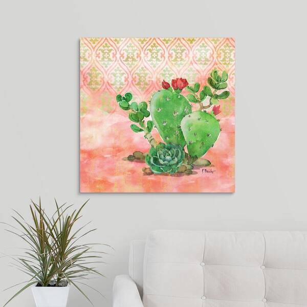 Opuntia Cactus Removable Wallpaper, Cactus Wallpaper, Watercolor Wall  Mural, Cactus Decor, Peel and Stick, Cactus Print, Wall Art 18 