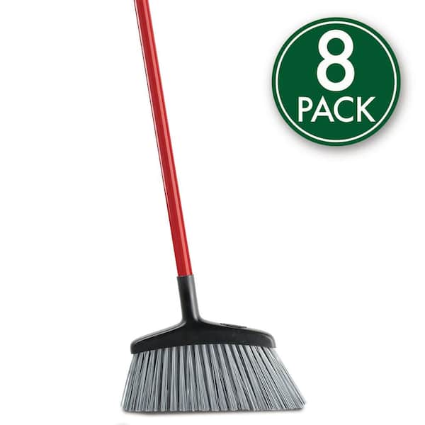 Libman Red / Black Angled Commercial Broom - 15L x 1W x 55H
