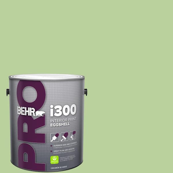 1 gal. #P380-4 Four Leaf Clover Eggshell Interior Paint