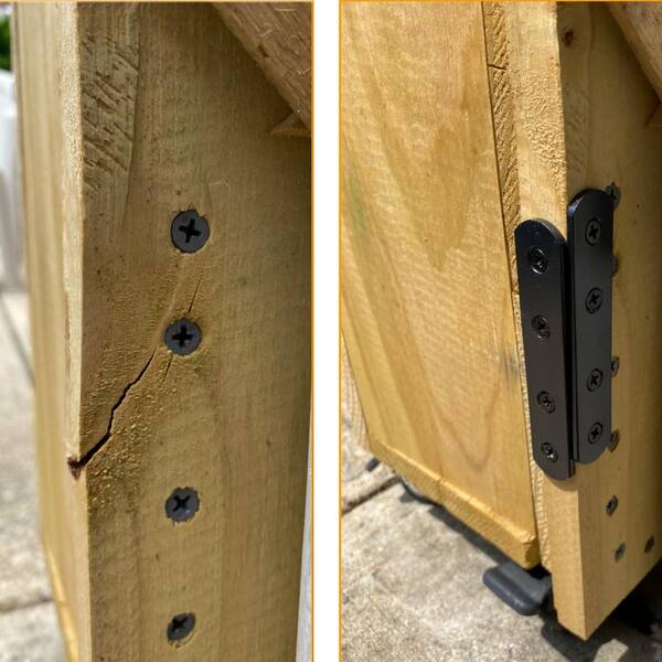 thumbnail image 2 of 10-Pack Flat Joining Plates For Garden Sleepers - 120x80x2mm Galvanised Steel 2 of 6