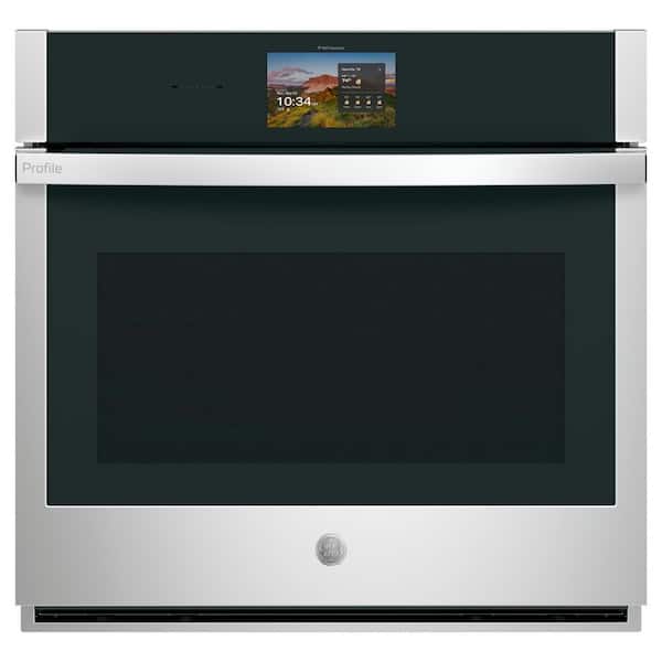 Profile 30 in. Smart Built-in Convection Single Wall Oven Stainless w/ In-Oven Camera, No Preheat Air Fry, & Microphone