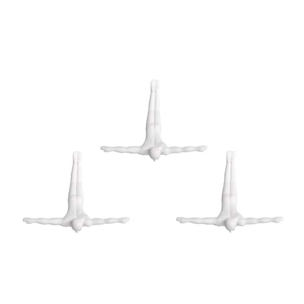 Unbranded White Wall Diver (3-Pack)